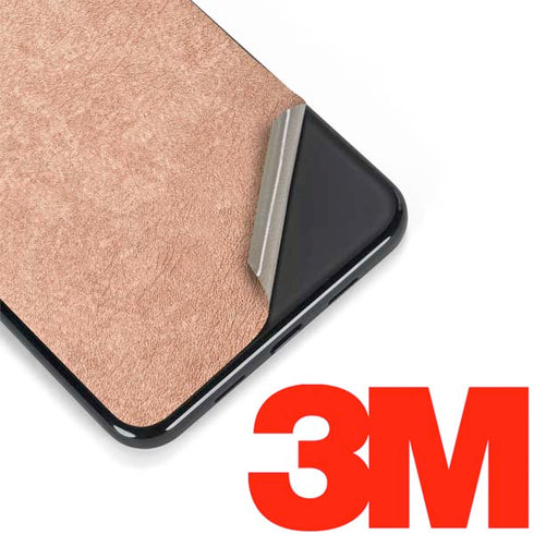 Black and Rose Gold Marble Split Google Pixel 3a XL Skin